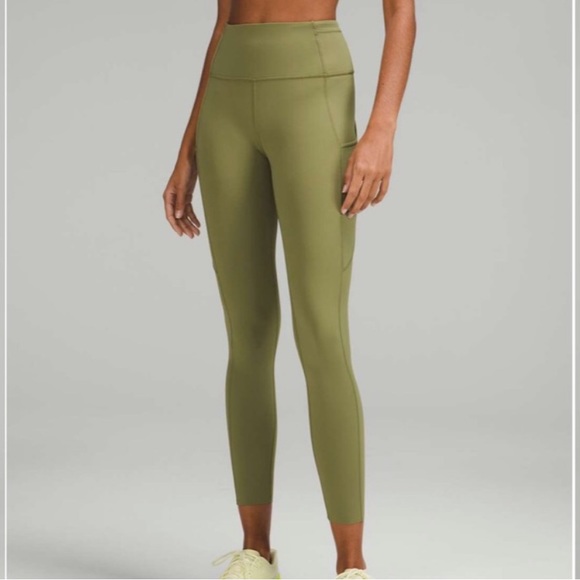 Lululemon Fast and Free HR 25” nulux Tight leggings | Sz 2 - Picture 1 of 15